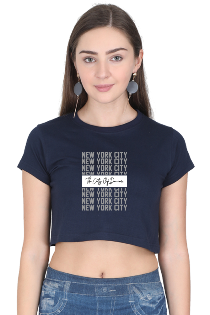 Women's Crop Top - New York City