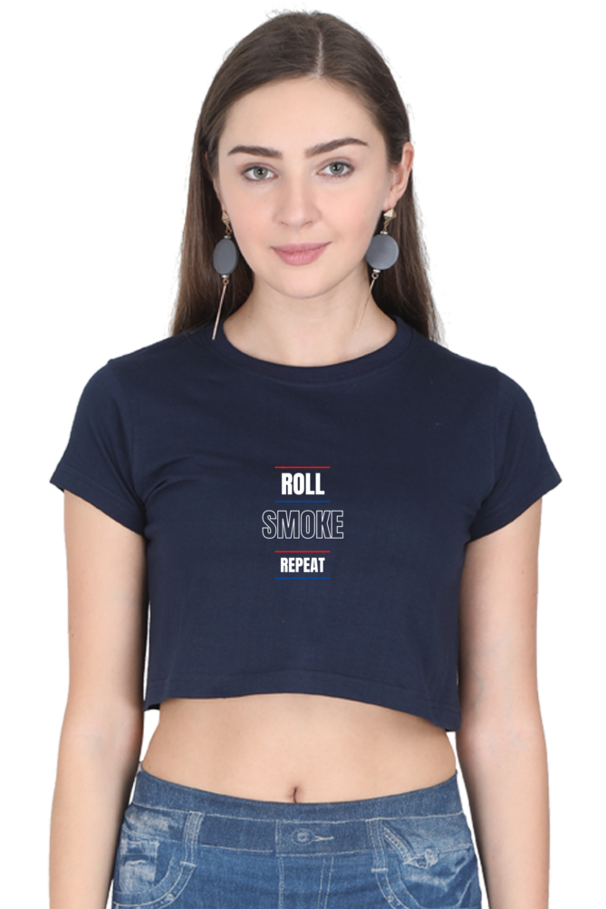 Women's Crop Top - Roll Repeat
