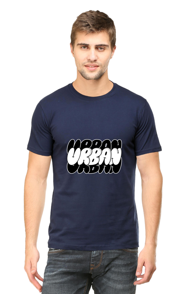 Urban Unisex Cotton Round Neck T-shirt