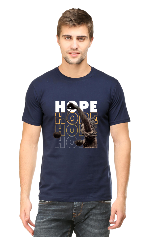 Minimalistic Unisex Cotton Round Neck T-shirt