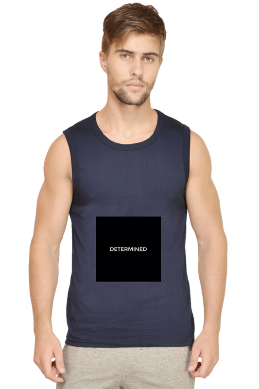 Men’s Minimalistic Gym Vest - Determined