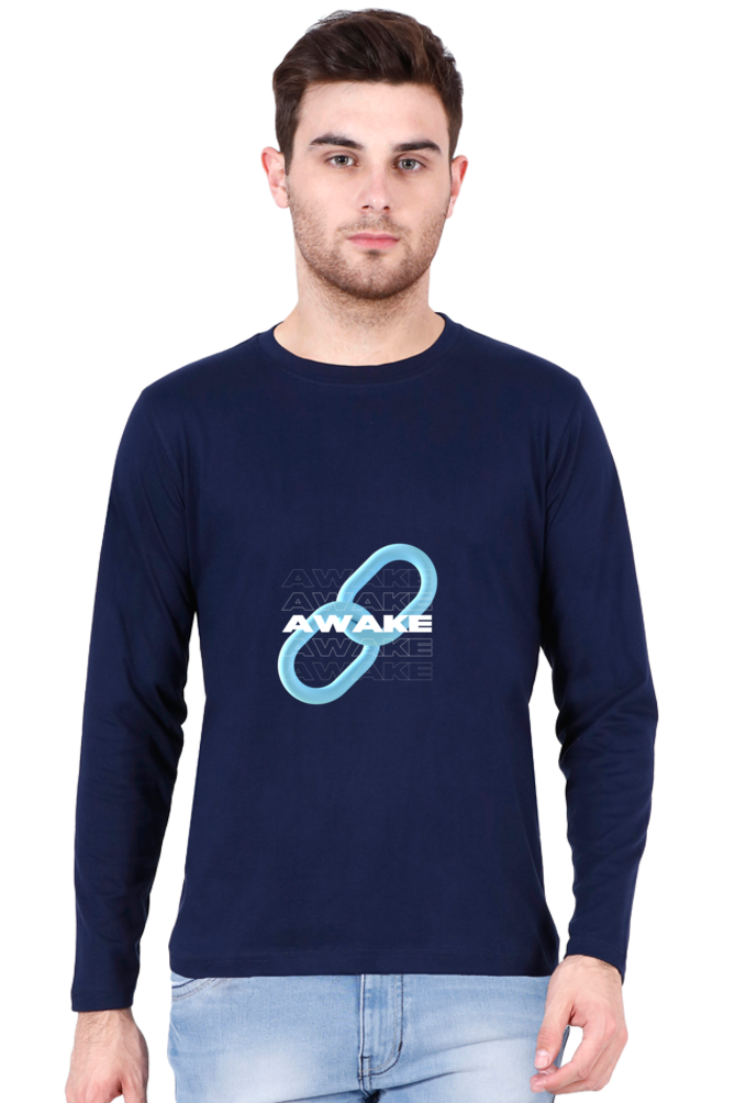 Men’s  Motivation Full Sleeve - T Shirt - Awake
