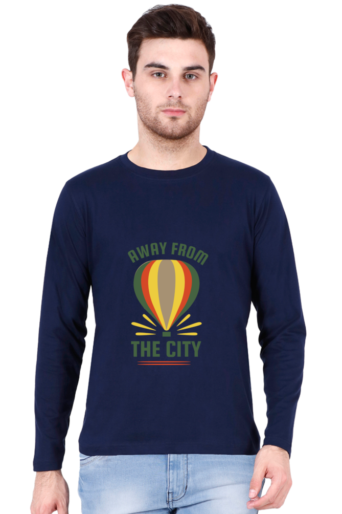 Men’s  Summer Full Sleeve - T Shirt - The City