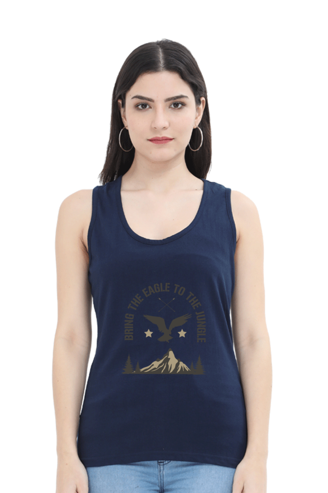 Women Motivational Tank Top -  Eagle