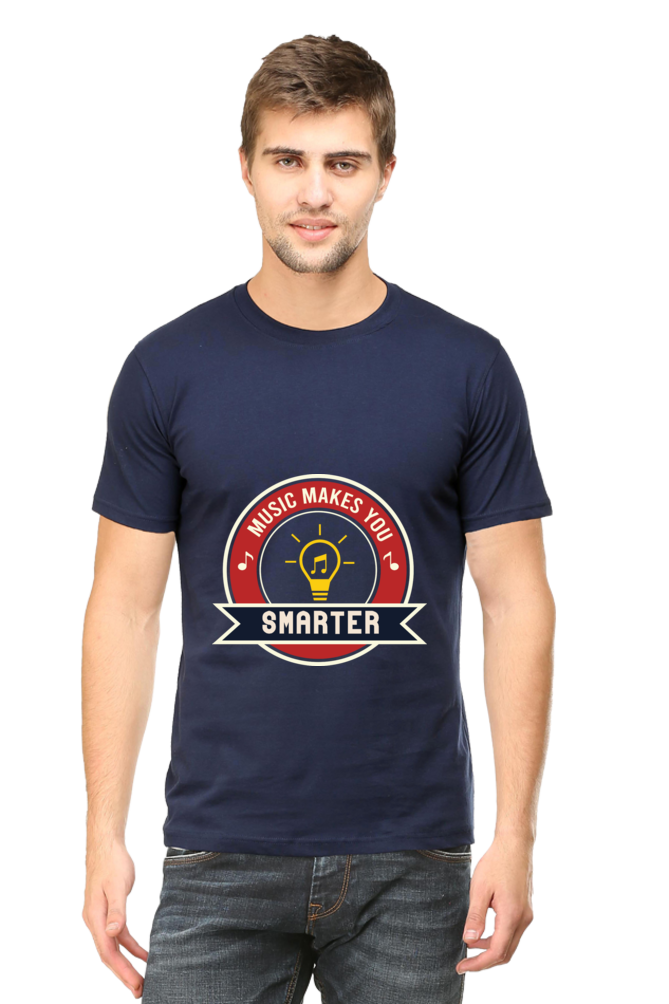 Music Unisex Cotton Round Neck T-shirt - Smarter