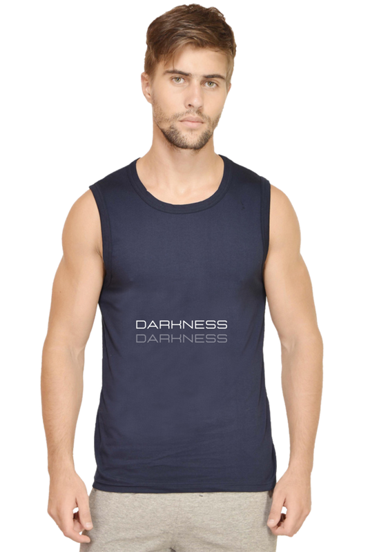 Men’s Minimalistic Gym Vest - Darkness