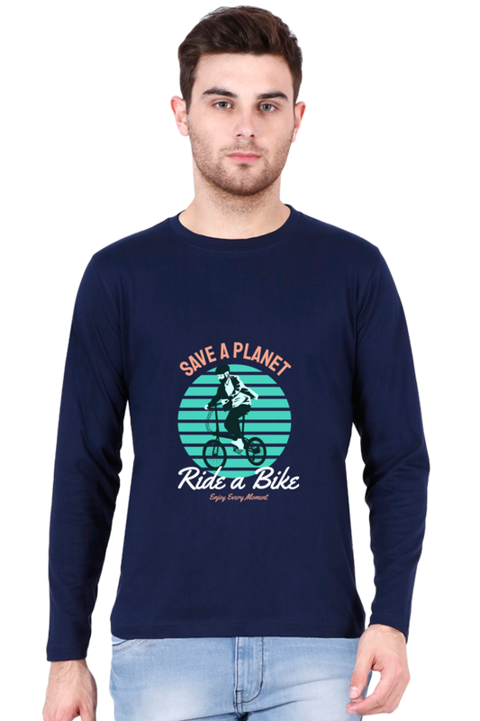 Men’s  BMX Full Sleeve - T Shirt - ride bike