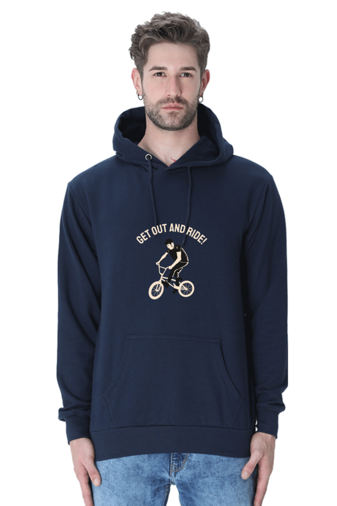 Men's  Rider Sweatshirts Hoodie - get out