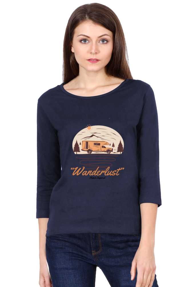 Women’s Full Sleeves Adventure T-Shirts - inspired