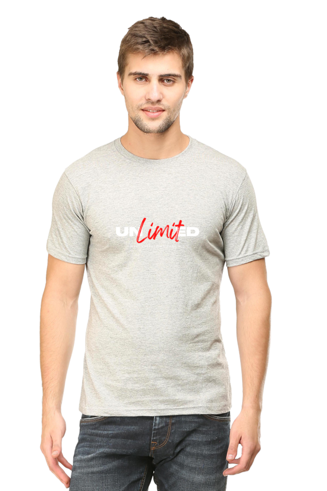 Motivational Unisex Cotton Round Neck T-shirt