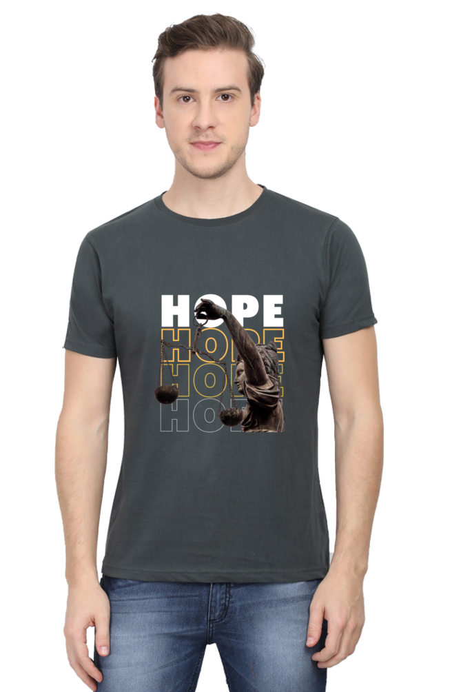 Minimalistic Unisex Cotton Round Neck T-shirt