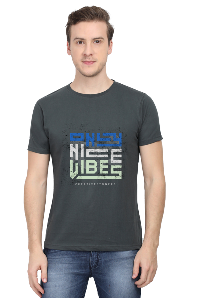 Motivational Unisex Cotton Round Neck T-shirt
