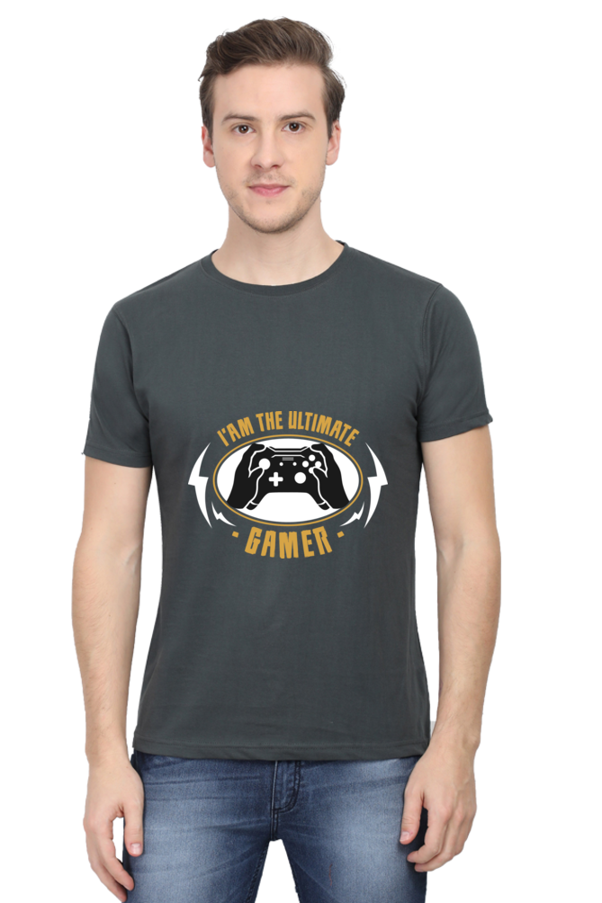 Gamer Unisex Cotton Round Neck T-shirt - Ultimate
