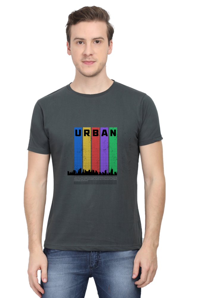 Urban Unisex Cotton Round Neck T-shirt