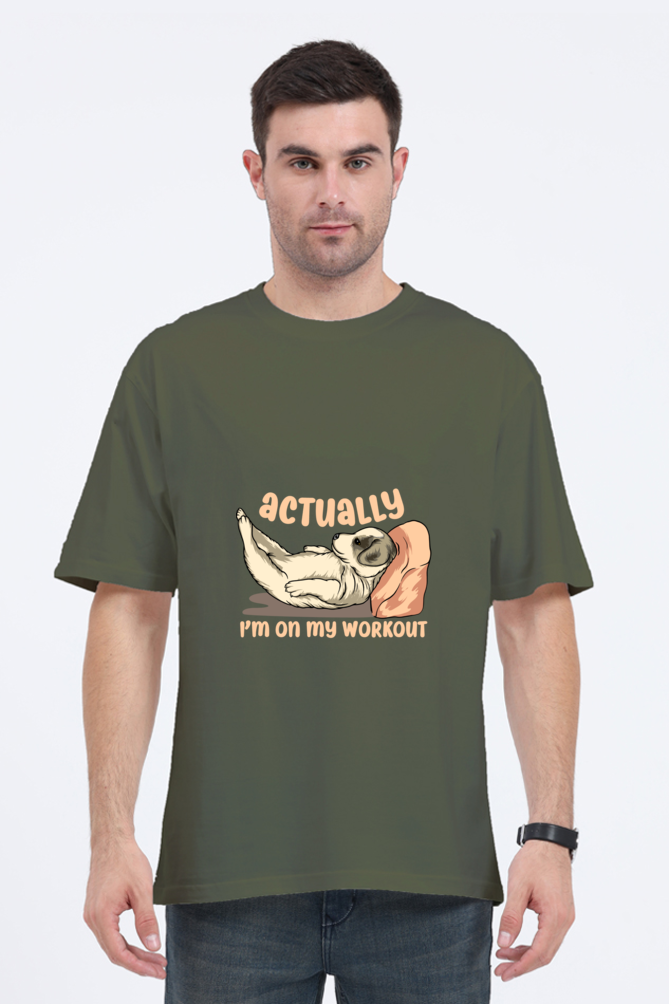 Men Funny & Queen SVG Oversized Classic T Shirt  - workout