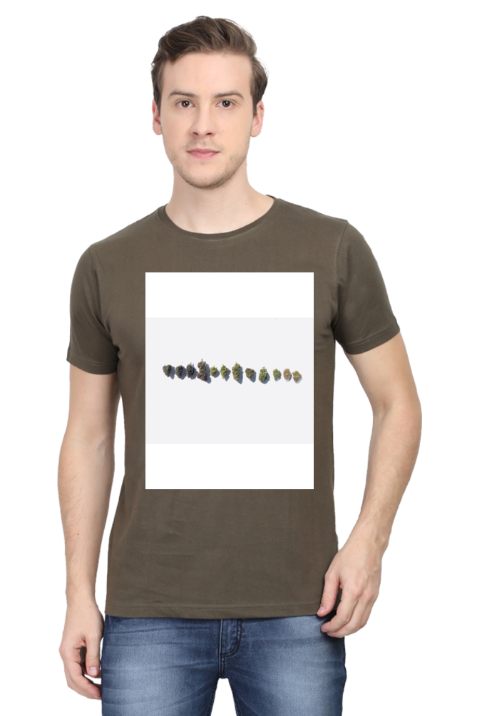 Round Neck Half-Sleeves - T-Shirt - Maal