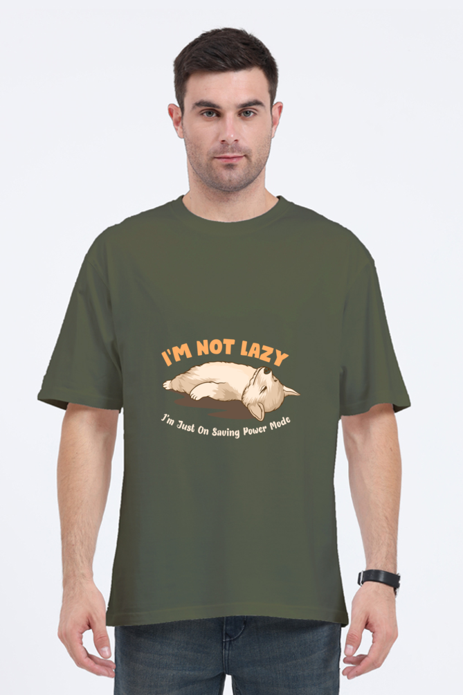 Men Funny & Queen SVG Oversized Classic T Shirt  - lazy