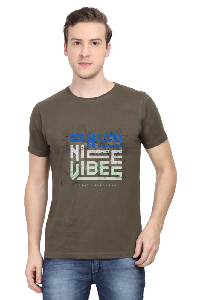 Motivational Unisex Cotton Round Neck T-shirt