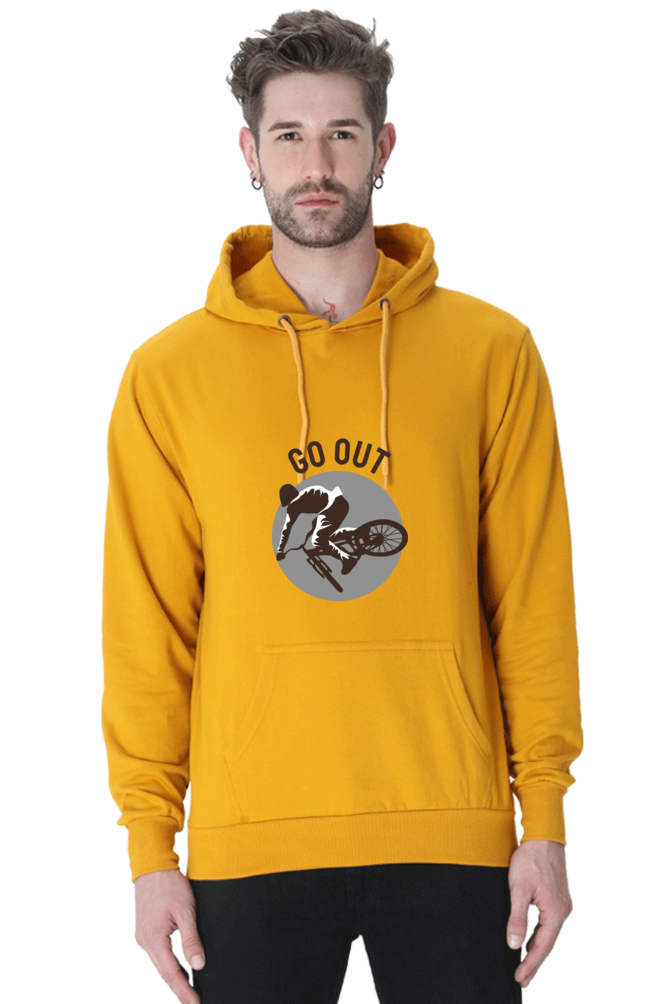 Men's  Rider Sweatshirts Hoodie - go out