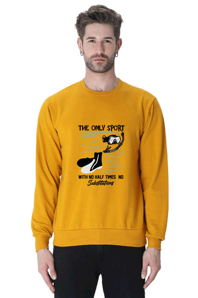 Men Swimming Sweatshirt - Sport
