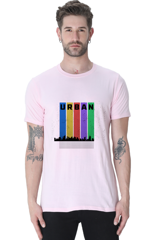 Urban Unisex Cotton Round Neck T-shirt