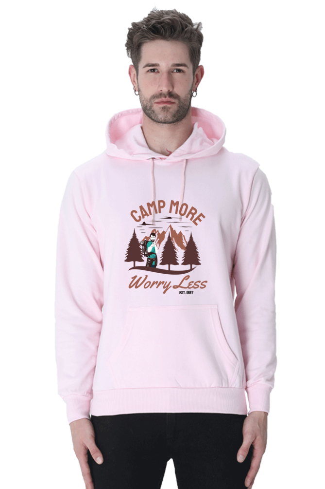 Men's  Adventure Sweatshirts Hoodie - worryless