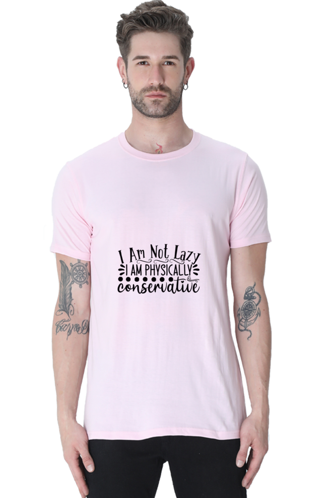 Men's Funny & Queen SVG Round Neck T-Shirt - conservative