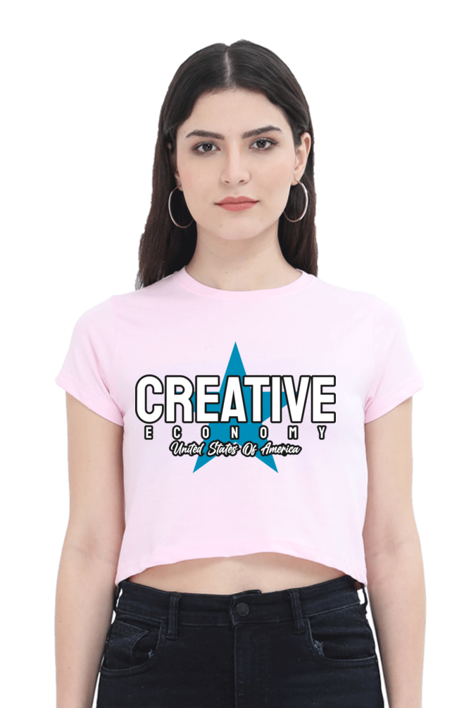 Women's Crop Top - Creative