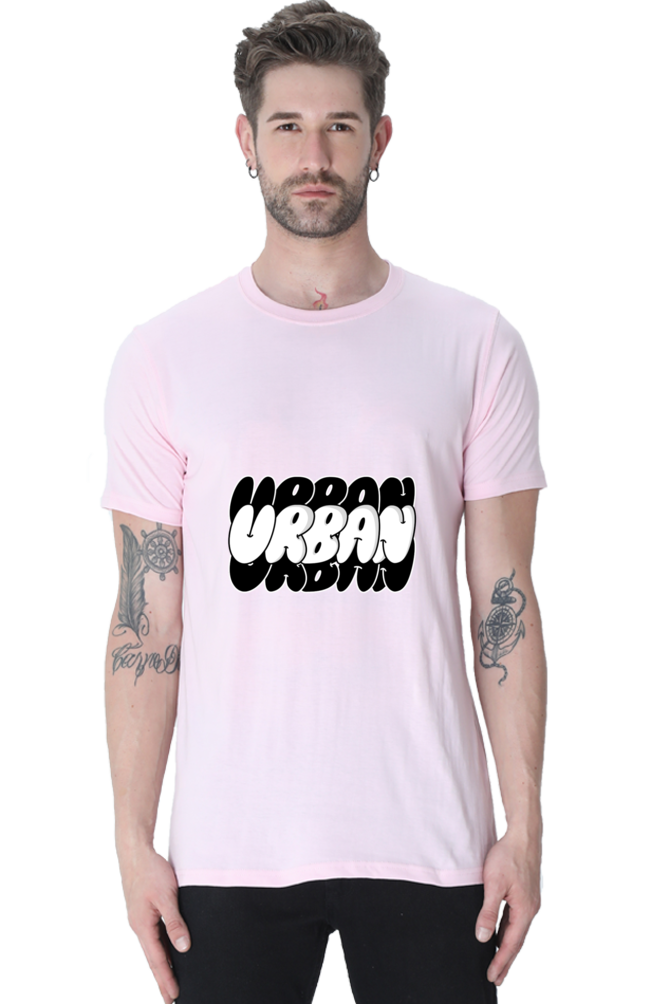 Urban Unisex Cotton Round Neck T-shirt