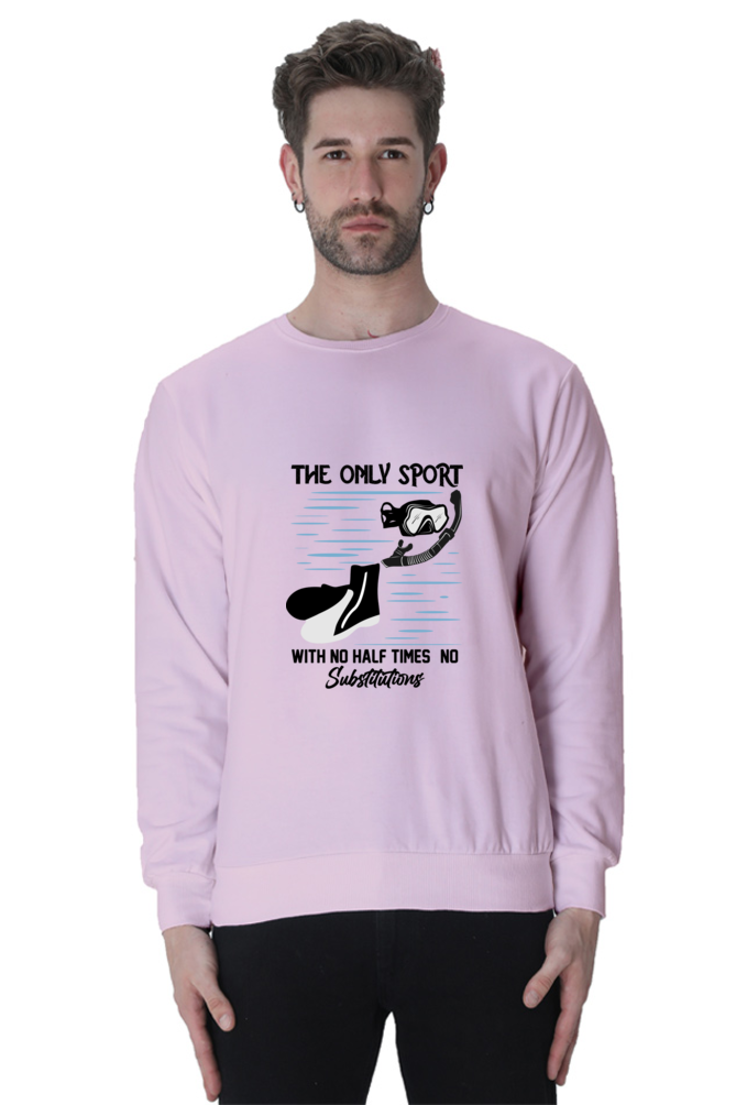 Men Swimming Sweatshirt - Sport