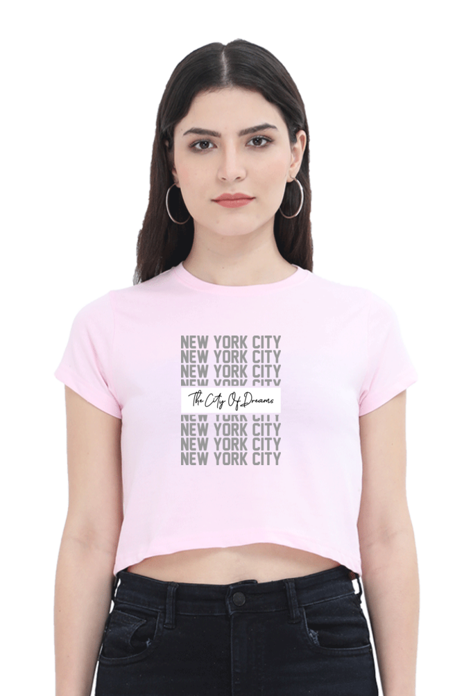 Women's Crop Top - New York City