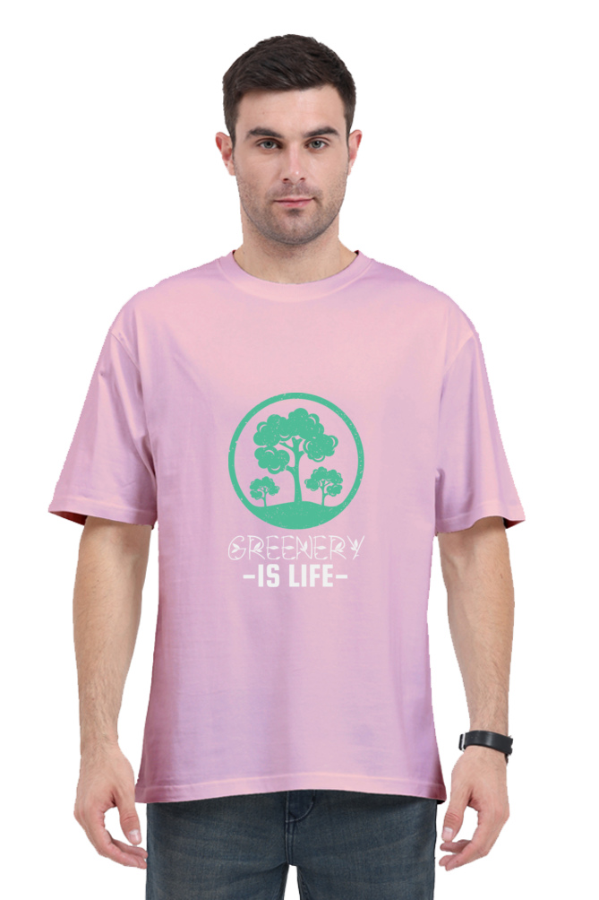 Men Gardening Oversized Classic T Shirt  - greenery
