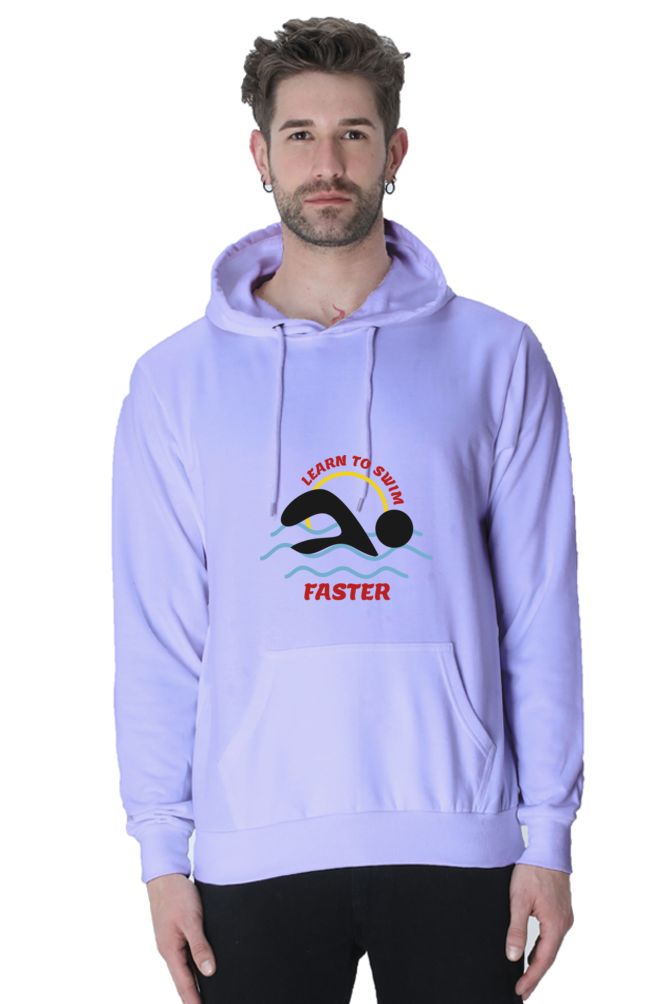 Men's  Swimming Sweatshirts Hoodie - Faster