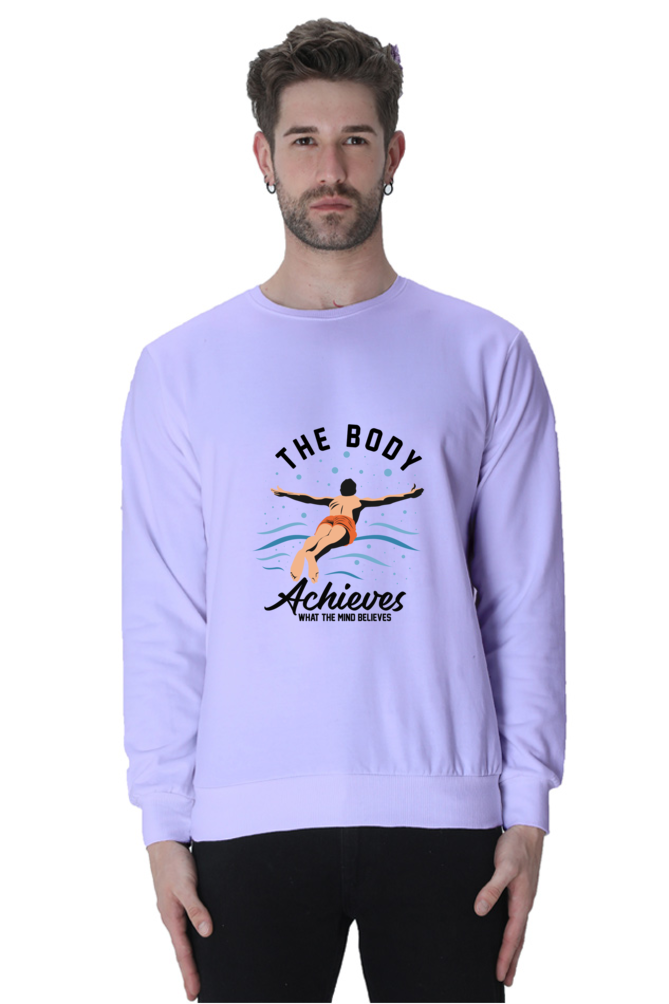 Men Swimming Sweatshirt - Achieves