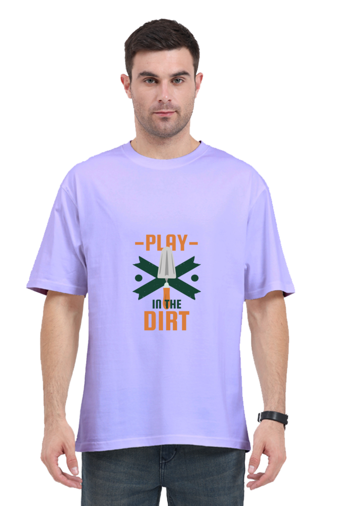 Men Gardening Oversized Classic T Shirt  -  dirt