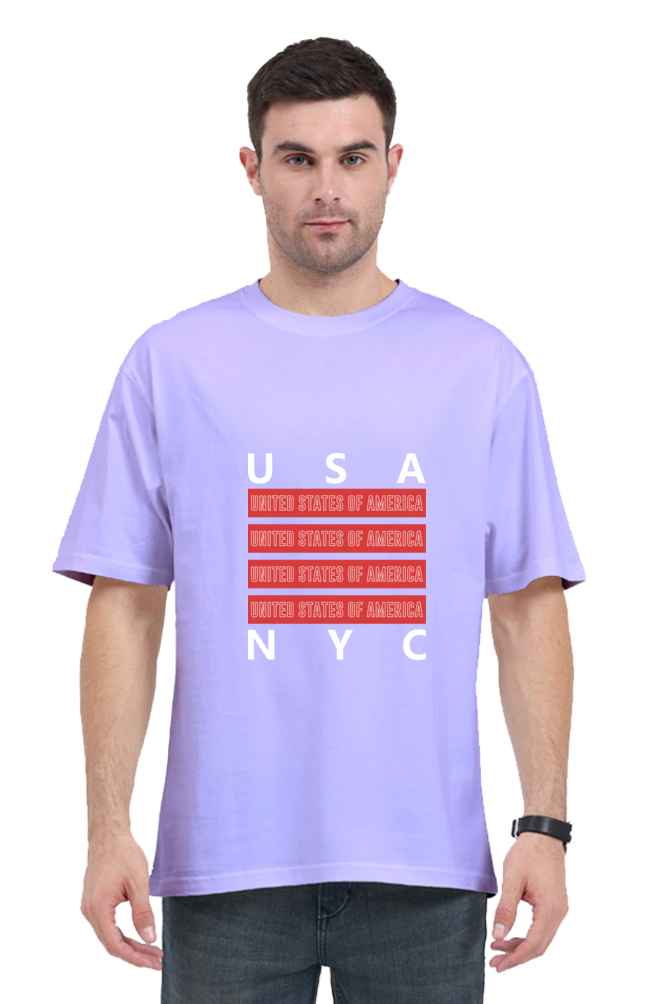 Urban Unisex Cotton Round Neck T-shirt - NYC