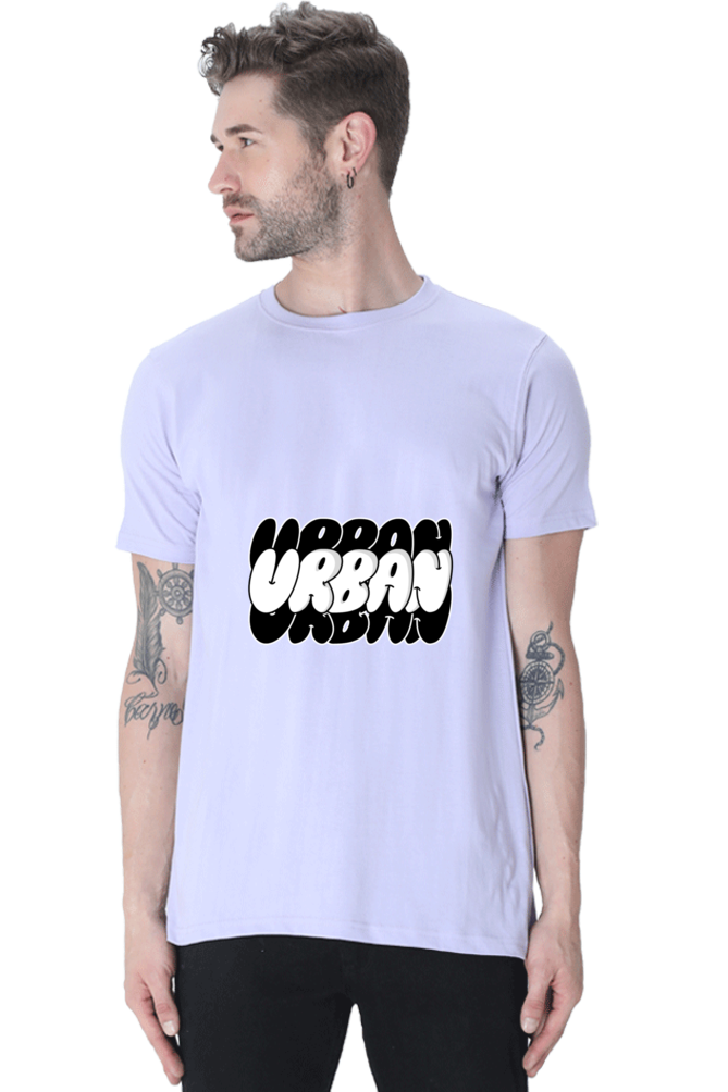 Urban Unisex Cotton Round Neck T-shirt