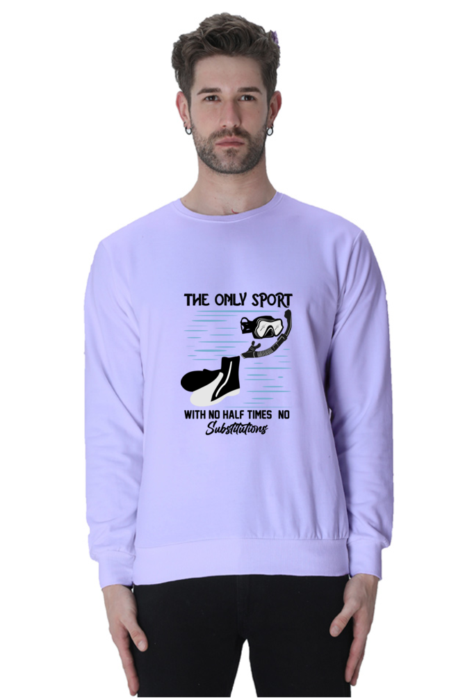 Men Swimming Sweatshirt - Sport