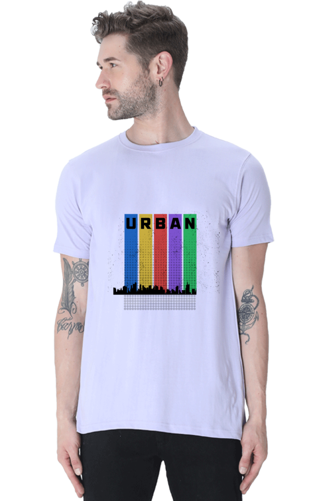 Urban Unisex Cotton Round Neck T-shirt