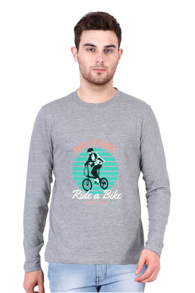 Men’s  BMX Full Sleeve - T Shirt - ride bike