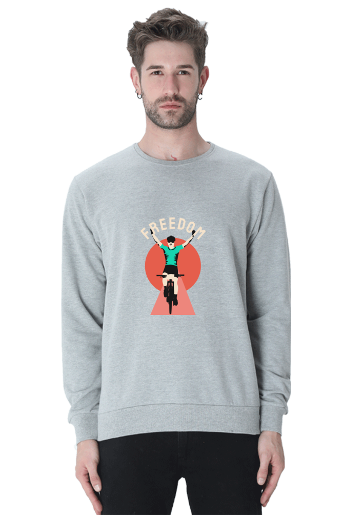 Men Rider Sweatshirt - freedom
