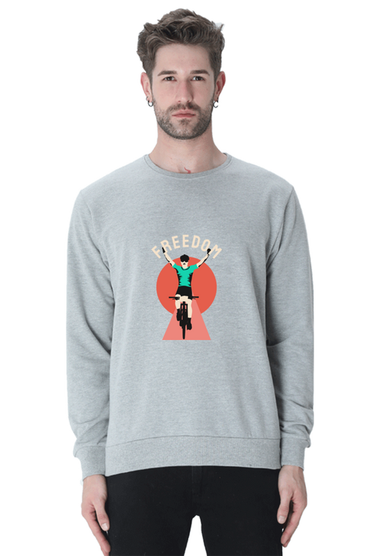 Men Rider Sweatshirt - freedom