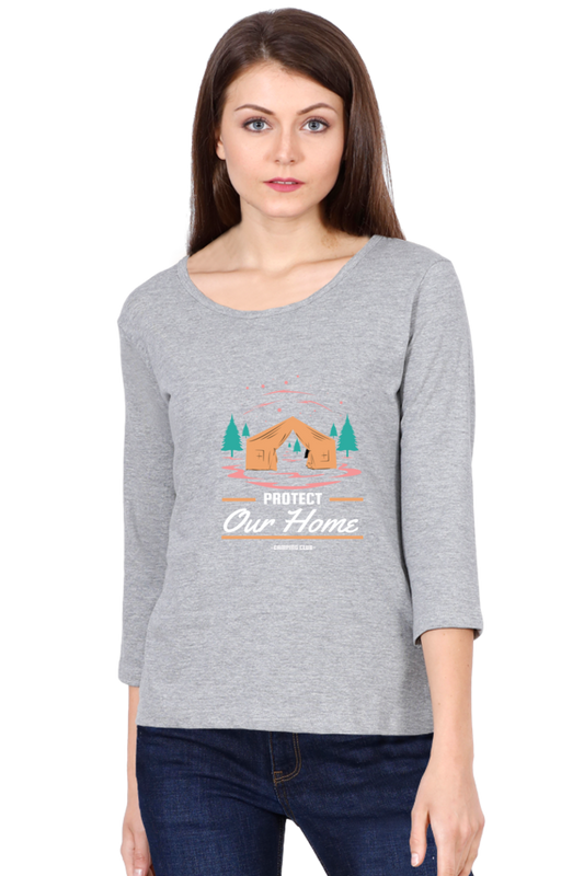 Women’s Full Sleeves Adventure T-Shirts - protect