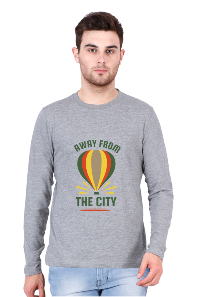 Men’s  Summer Full Sleeve - T Shirt - The City