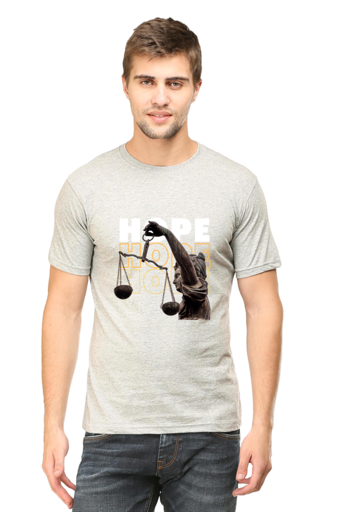 Minimalistic Unisex Cotton Round Neck T-shirt