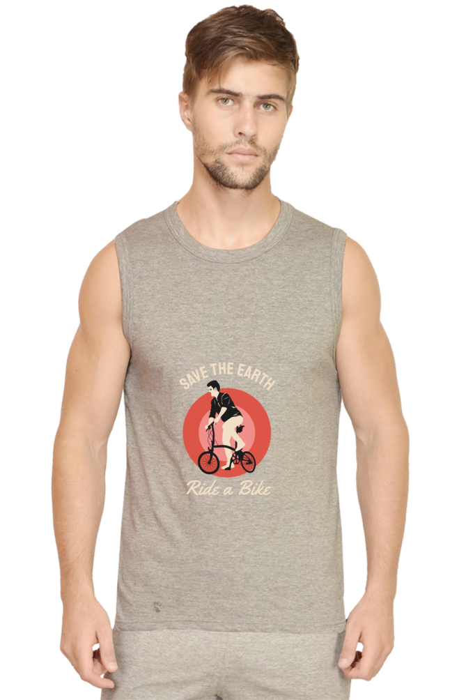 Men’s BMX Gym Vest - earth