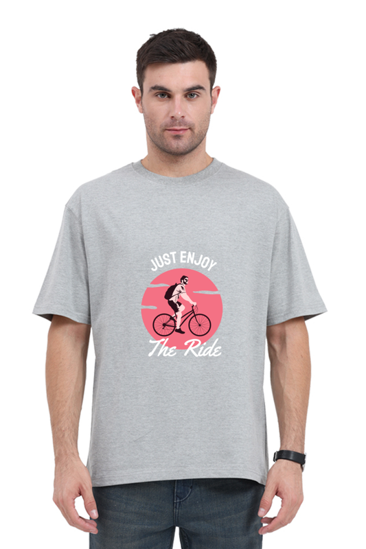 Men Rider Oversized Classic T Shirt  - just enjoy