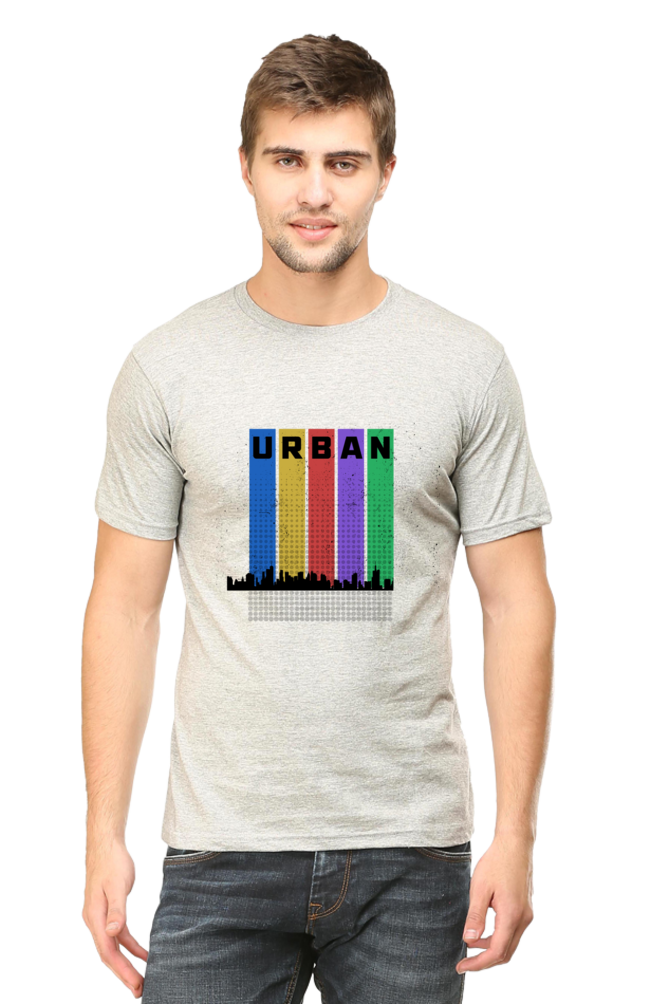 Urban Unisex Cotton Round Neck T-shirt