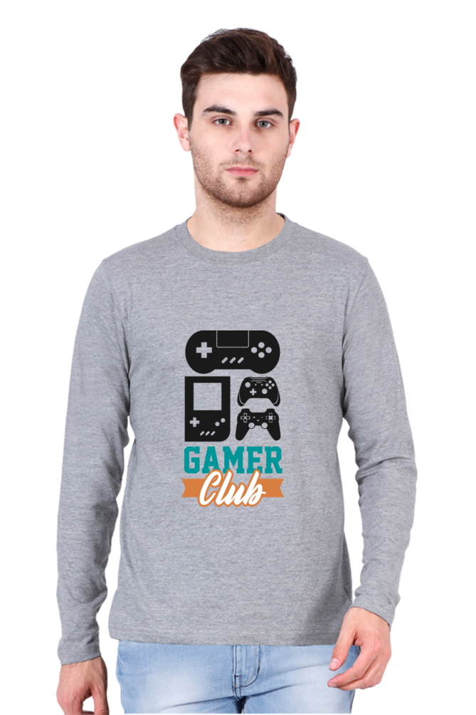 Men’s  Gamer Full Sleeve - T Shirt - Club