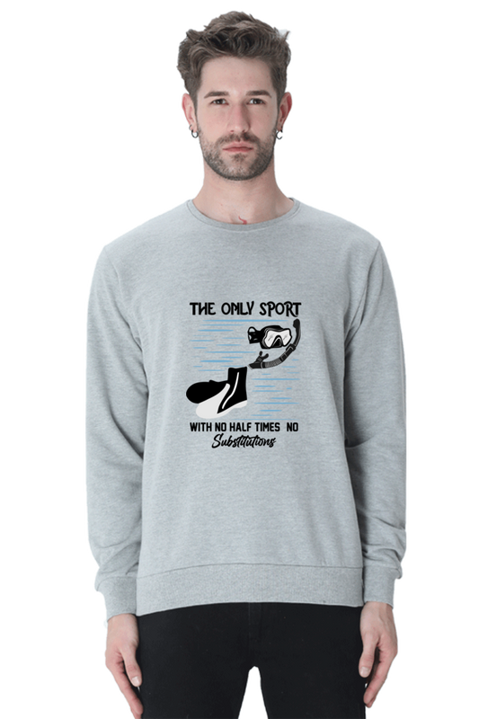 Men Swimming Sweatshirt - Sport